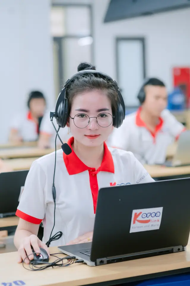 Giao diện thi thử TOPIK